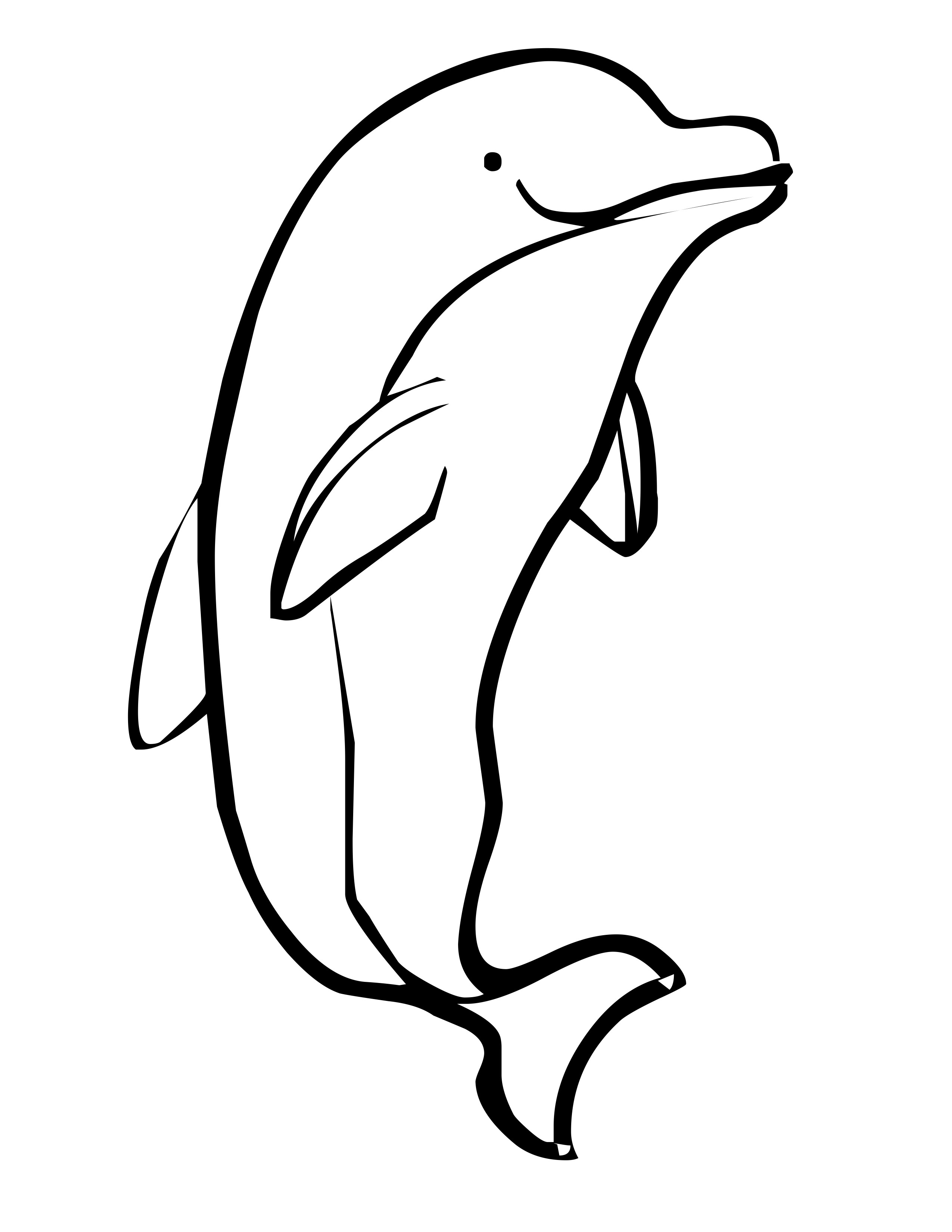 Dolphin Coloring Pages