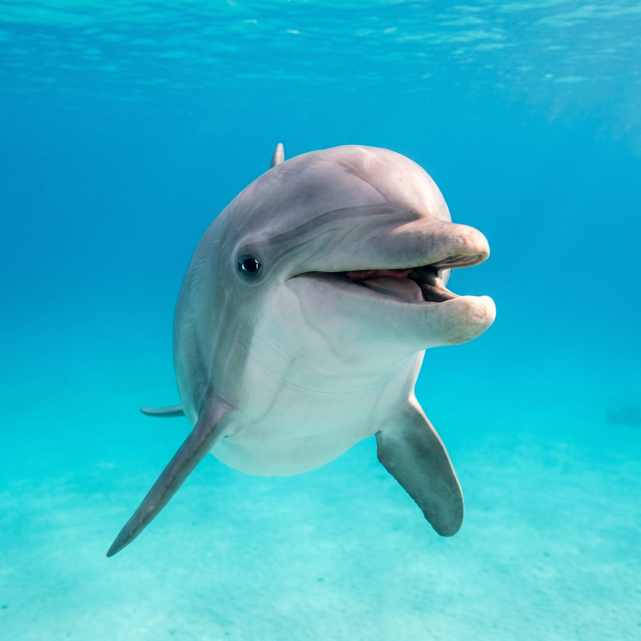 Dolphin underwater