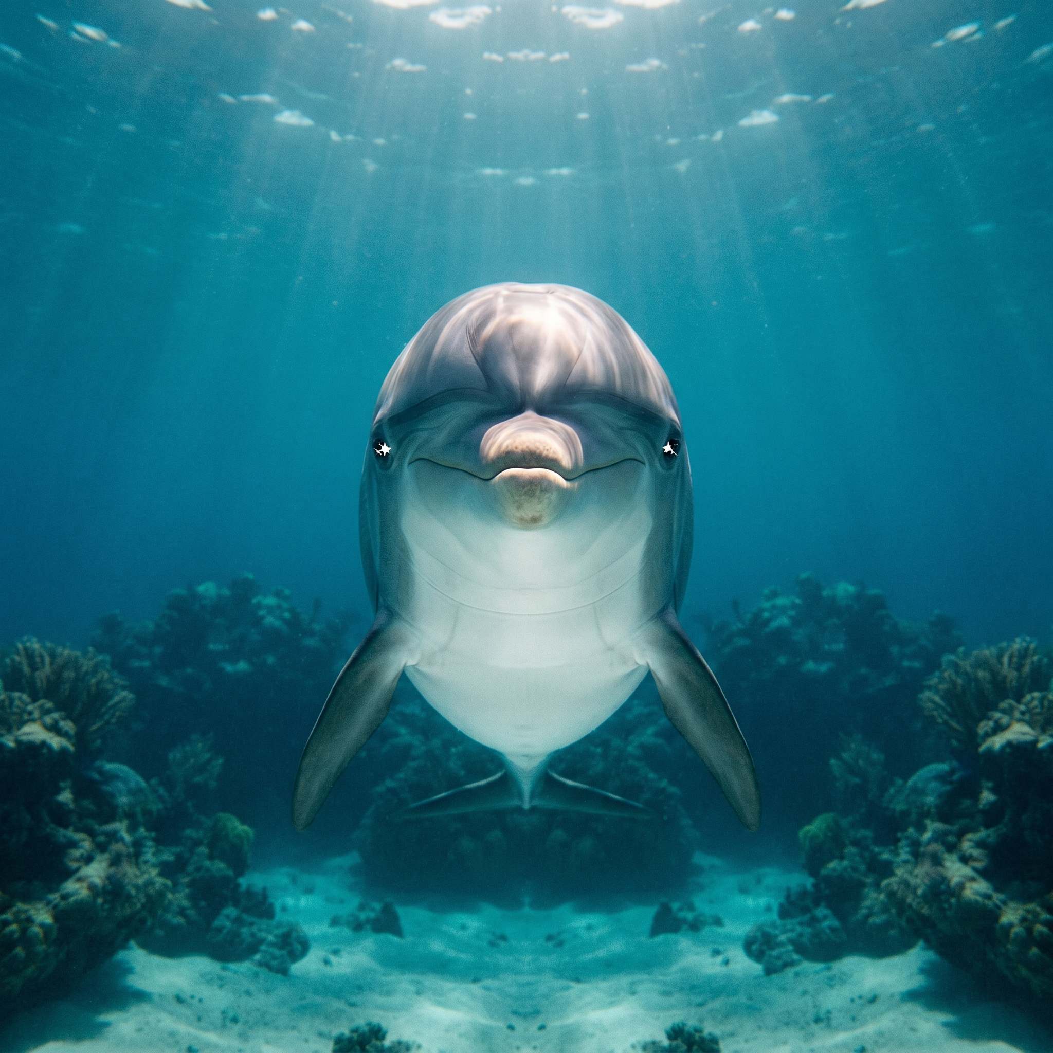 Dolphin Underwater View